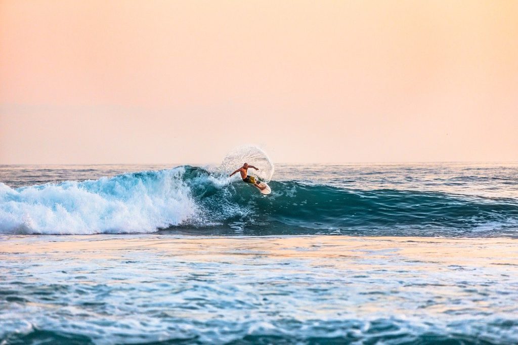 surf sur l'ile de ré